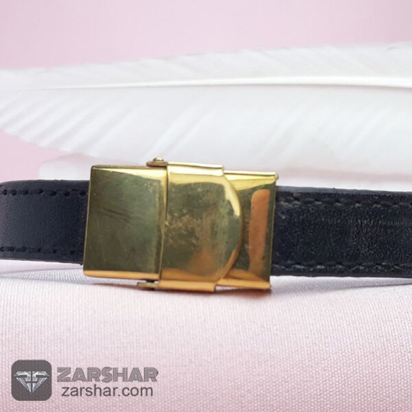 عکس دستبند چرمی عقیق سرخ علی ولی الله