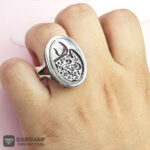 عکس انگشتر در نجف فاتح خیبر علی