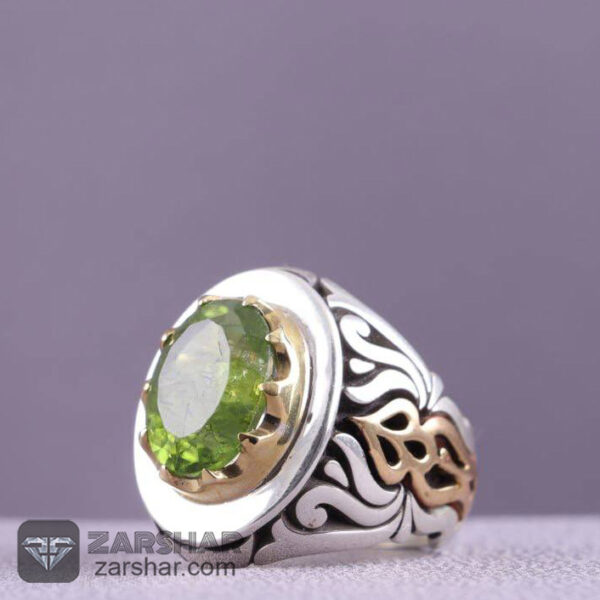 انگشتر زبرجد عکس انگشتر زبرجد
