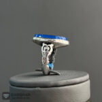 عکس انگشتر عقیق آبی یا ام البنین