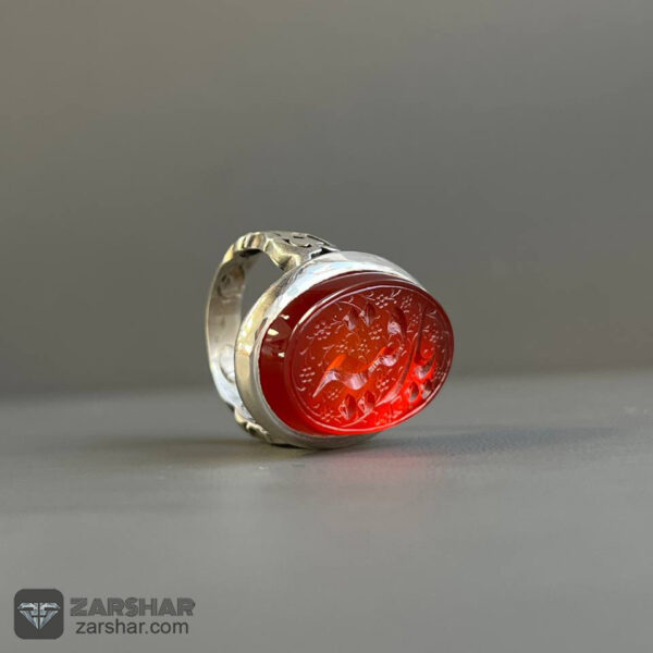 عکس انگشتر عقیق خراسانی یا رقیه