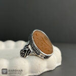 عکس انگشتر عقیق زرد یا امیر المومنین