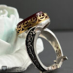 عکس انگشتر عقیق سرخ خراسانی علی