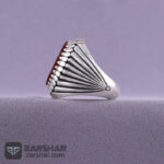 عکس انگشتر  عقیق سرخ خراسانی یا حسین