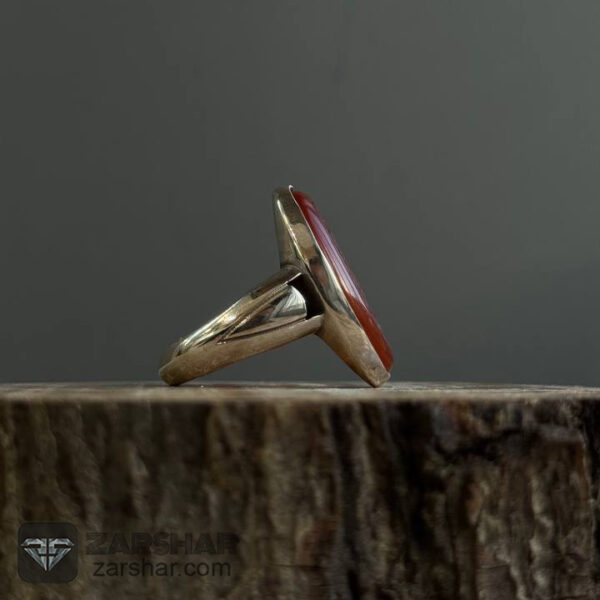 عکس انگشتر عقیق سرخ یا فاطمه الزهرا