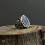 عکس انگشتر عقیق یا امام حسن مجتبی (ع)