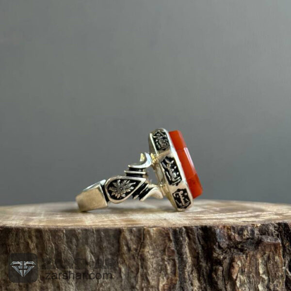 عکس انگشتر عقیق یمنی حسبی الله