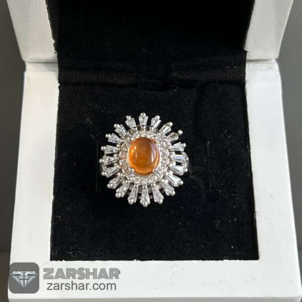 عکس انگشتر عقیق یمنی زنانه