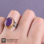 عکس انگشتر عقیق یمنی سوسنی