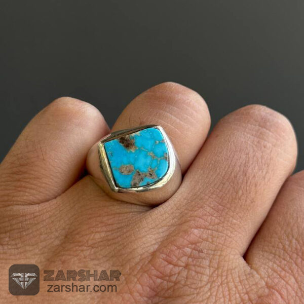 عکس انگشتر فیروزه نیشابوری