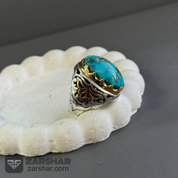 عکس انگشتر فیروزه نیشابوری