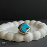 عکس انگشتر فیروزه نیشابوری