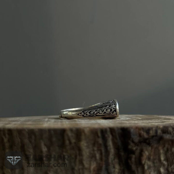 عکس انگشتر فیروزه نیشابوری رکاب کپسولی