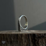 عکس انگشتر فیروزه نیشابوری رکاب کپسولی