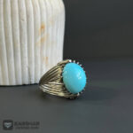 عکس انگشتر فیروزه نیشابوری عجمی