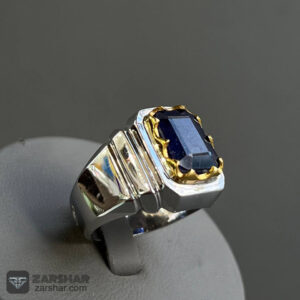 انگشتر یاقوت کبود آفریقایی 8158 jpg