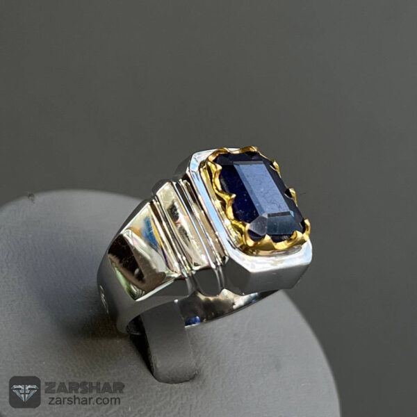 انگشتر یاقوت کبود آفریقایی عکس انگشتر یاقوت کبود آفریقایی