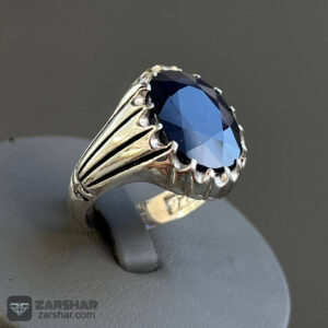 انگشتر یاقوت کبود افریقایی 9904 jpg