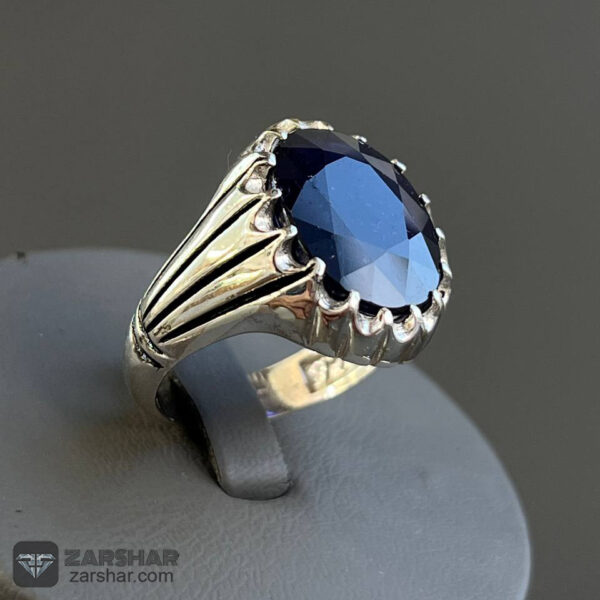 انگشتر یاقوت کبود افریقایی عکس انگشتر یاقوت کبود افریقایی