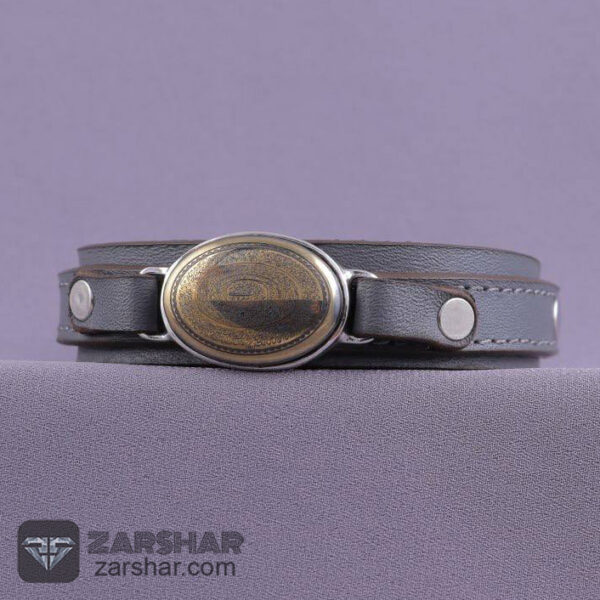 دستبند حدید خطی عکس دستبند حدید خطی