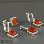 عکس نیم ست عقیق یمنی