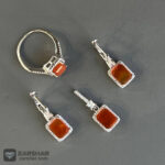 عکس نیم ست عقیق یمنی