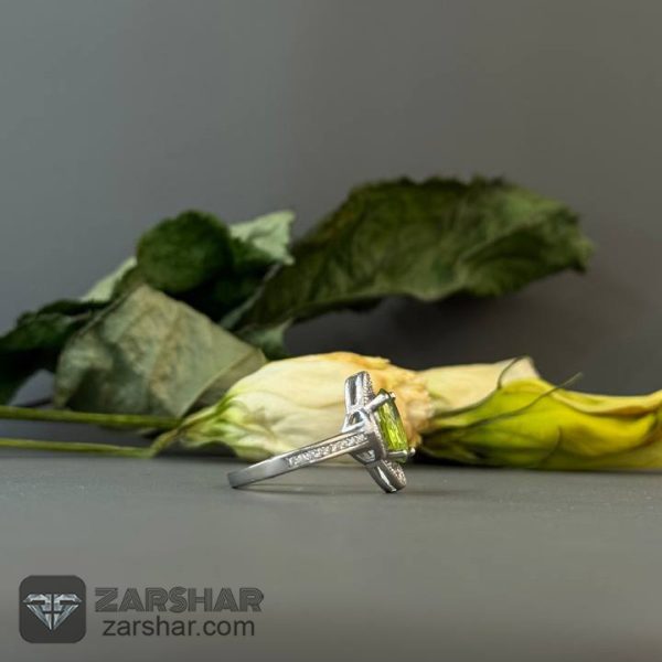 عکس انگشتر زنانه زبرجد