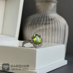 انگشتر زنانه زبرجد 2517 jpg