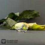 عکس انگشتر زنانه زبرجد