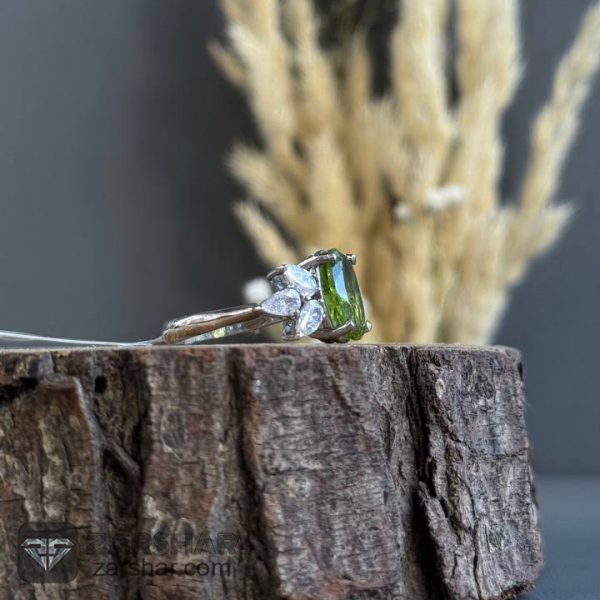 عکس انگشتر زنانه زبرجد