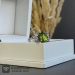 عکس انگشتر زنانه زبرجد