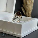 عکس انگشتر عقیق سلیمانی باباقوری