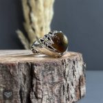 عکس انگشتر عقیق سلیمانی باباقوری