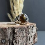 عکس انگشتر عقیق سلیمانی باباقوری