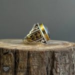 عکس انگشتر عقیق شجری قائن