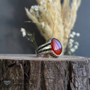 عکس انگشتر عقیق یمنی