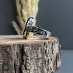 عکس انگشتر عقیق یمنی سرخ وان یکاد