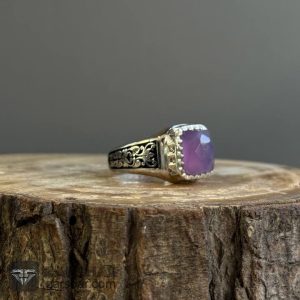 عکس انگشتر عقیق یمنی سوسنی