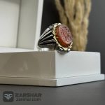 عکس انگشتر عقیق یمنی یا فاطمه الزهرا