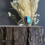 عکس انگشتر فیروزه نیشابوری