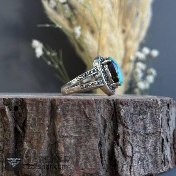 عکس انگشتر فیروزه نیشابوری