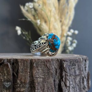 عکس انگشتر فیروزه نیشابوری