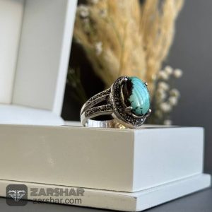 عکس انگشتر فیروزه نیشابوری