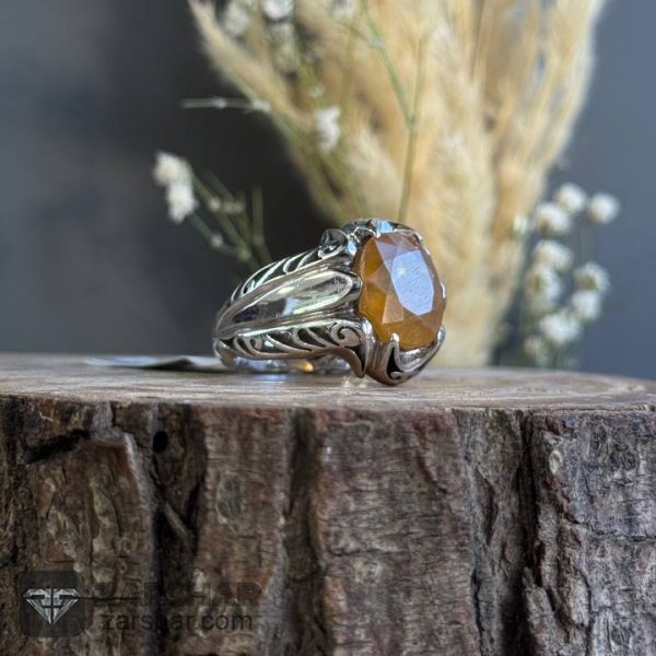 عکس انگشتر یاقوت زرد