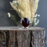 عکس انگشتر عقیق یمنی سرخ