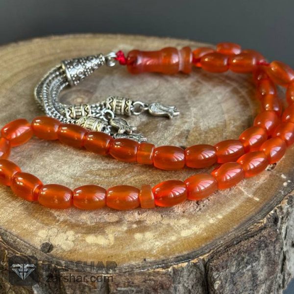 تسبیح عقیق یمنی عکس تسبیح عقیق یمنی