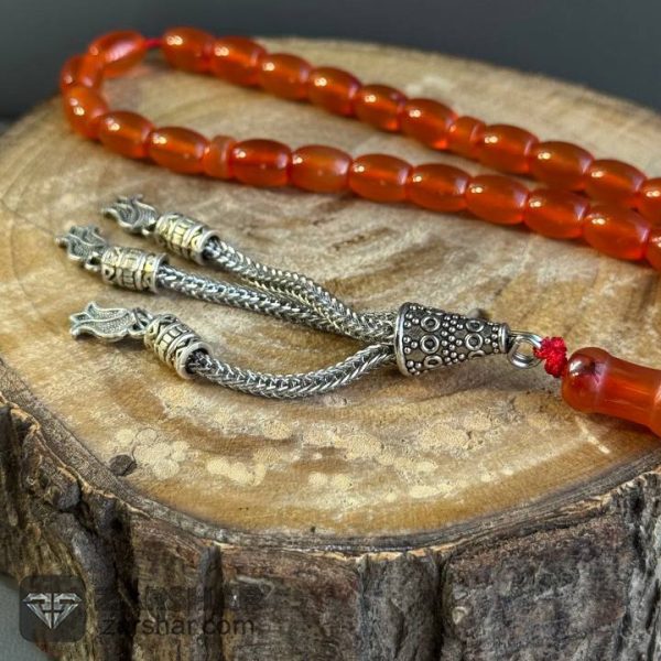 عکس تسبیح عقیق یمنی