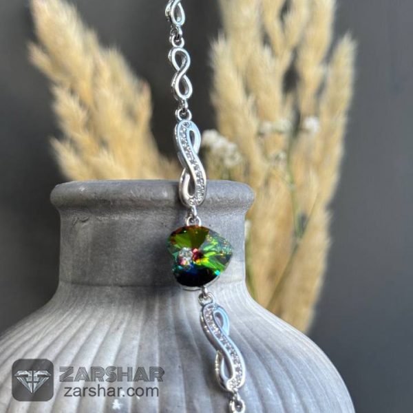 عکس دستبند زنانه سواروسکی وارداتی