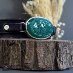 عکس دستبند عقیق سبز