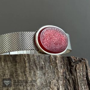 دستبند عقیق سرخ 2845 jpg